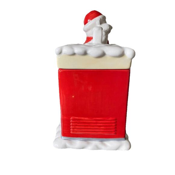 Vintage Coca Cola Polar Bear At Coke Machine Cookie Jar 417401 - Picture 6 of 15